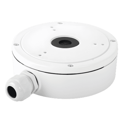 Caja de Conexiones de Exterior con Tapa para Cámaras Tipo Eyeball y Turret / IP66
