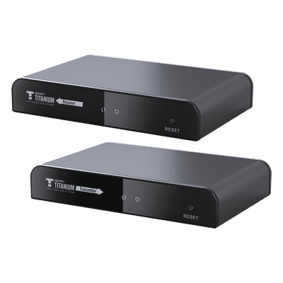 Kit extensor HDMI de 120 metros con loop HDbitT, Cat 5e/6 / Soporta hasta 253 Rx / Protocolo HDbitT, compatible con HDCP.