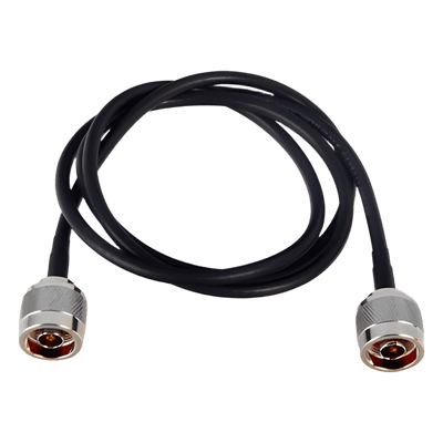 Jumper RF / 110 cm (3.61 ft) / RG-58U / Conectores N Macho / 50 Ohm / Teflón