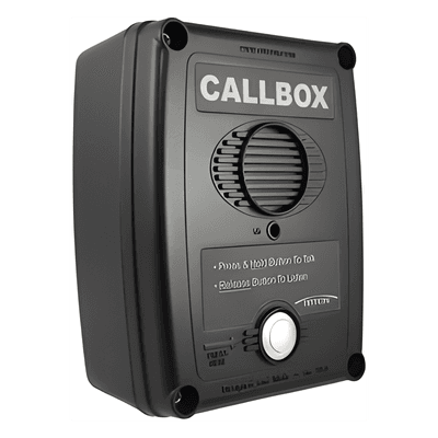 Callbox, Intercomunicador Inalámbrico, Serie Q7 en Color Negro