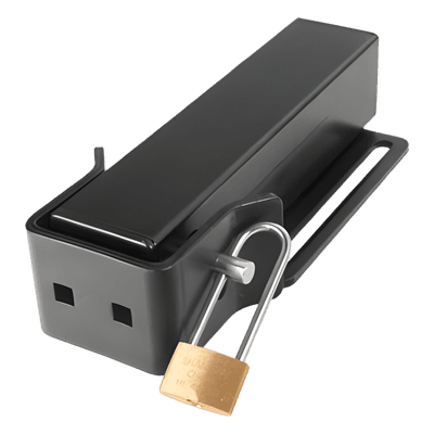 Cerradura Eléctrica / 12 VDC / 2 A / Puertas Abatibles Una Hoja / Compatible con Kit Motores