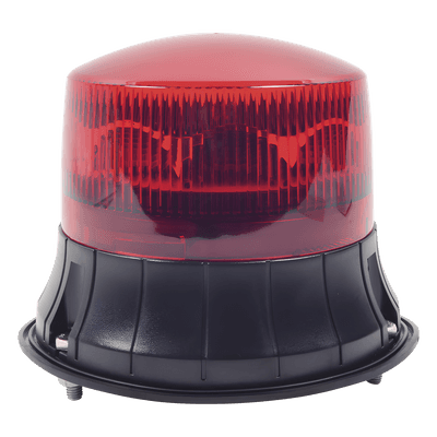 Burbuja LED giratoria / 9 LEDs / 12-30 VCC / IP65 / Montaje permanente / 1A máx.