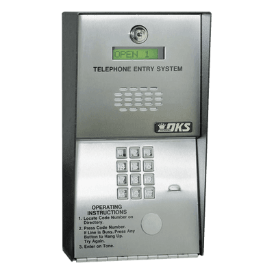 Audioportero Telefónico / 600 Números / 2 Puertas / 16 Dígitos / Línea Análoga o Digital / Montaje Sobreponer