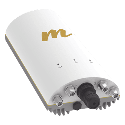 Punto de Acceso de 1.5 Gbps / MU-MIMO 4x4 / 4.9-6.4 GHz / 4 Conectores N-hembra / Hasta 100 clientes concurrentes / Incluye POE y cable de alimentación / Soporta monitoreo en la nube