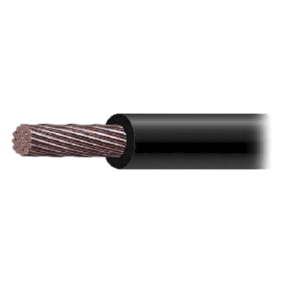 Cable THW-LS / Calibre 2/0 AWG / 19 Hilos / Bobina 100 m (328 ft) / PVC Autoextinguible / 90°C Seco / 75°C Mojado