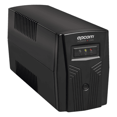 UPS de 500VA/300W / Regulador de Voltaje AVR / Batería de 7 Ah / 4 Tomas NEMA 5-15R / Display de LED