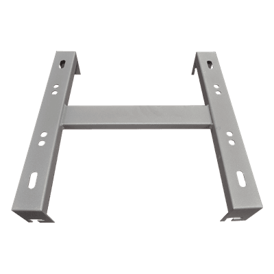 Soporte Trasero / Acero Rolado Calibre 14 / Pintura Electroestática Beige / 406x412x86 mm / 1.33x1.35x0.28 ft / 1.74 kg
