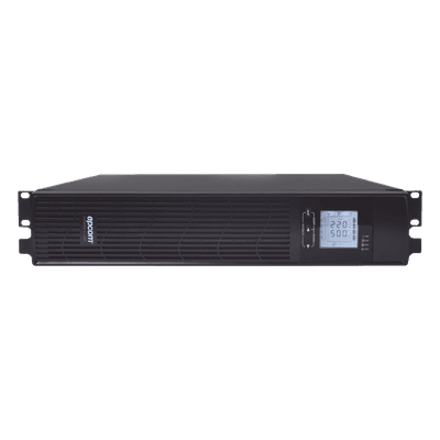 UPS de 1000VA/900W / Topología On-Line Doble Conversión / Entrada y Salida de 120 Vca / Clavija de Entrada NEMA 5-15P / Pantalla LCD Configurable /Formato Rack/Torre