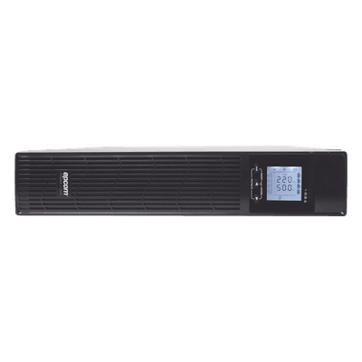 UPS de 2000VA/1800W / Topología On-Line Doble Conversión / Entrada y Salida de 120 Vca / Clavija de Entrada NEMA 5-20P / Pantalla LCD Configurable / Formato Rack/Torre