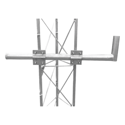 Brazo de Montaje para Antena / Acero ASTM A36 / Inmersión en Caliente / Largo 84 cm (2.76 ft) / Tubo 1-1/4" Ced.30