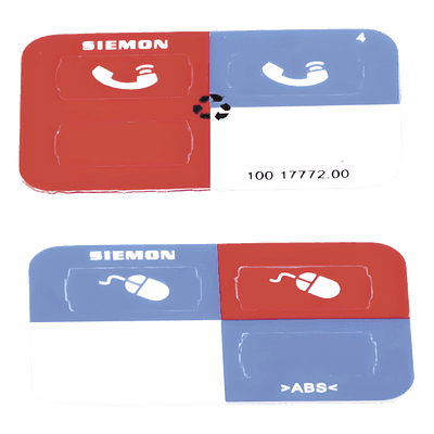 Icono de identificación para jacks / Color rojo / Bolsa con 100 piezas / Compatible Z-MAX / PoE++ 802.3bt / HDBaseT