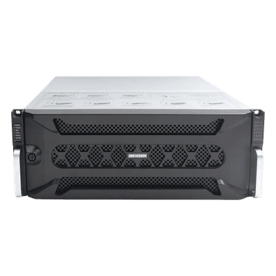 NVR 12 Megapixel (4K) / 256 canales IP / 24 Bahías de Disco Duro / 4 Puertos de Red / Soporta RAID con Hot Swap / NVR