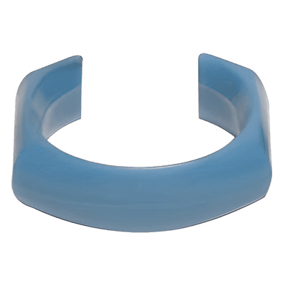 Clip de Identificación para Patch Cord / Polycarbonato / Azul / 25 Piezas