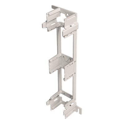 Bracket para Montaje de Regleta / Cat 5e / 22-26 AWG / 6 Conectores 25 Pares / VoIP y Gigabit Ethernet
