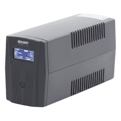 UPS de 850VA/510W / Topología Línea Interactiva / Entrada y Salida 120 Vca / Clavija NEMA 5-15P / 6 Tomas NEMA 5-15R / Sin RJ11 ni RJ45