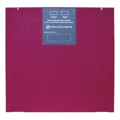 Gabinete para Baterías de Respaldo / 2 x 12 VCD 26 Ah / Panel Frontal Ciego / Knockouts Múltiples / Compatible con Cargador CHG-75 / 39.62 x 13.02 x 39.37 cm (15.6 x 5.1 x 15.5 in)