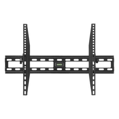 Montaje de Pared Universal Fijo para Monitores de 32 a 60 " / Soporta hasta 50 Kg / Vesa 600 x 400 / 400 x 400 / 400 x 200 / Acero / 10° de Inclinación / Cuenta con Nivel para Ajuste