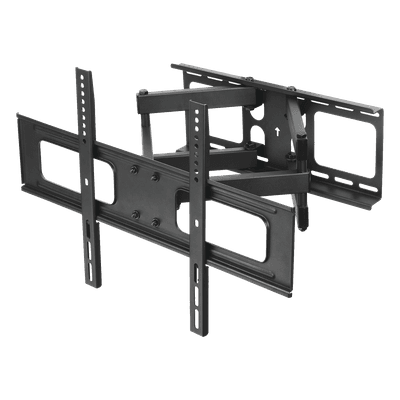 Montaje de Pared Universal Articulado para Monitores de 32 a 55" / Carga Máxima 50 Kg / Vesa 600 x 400 / 400 X 400 / 400 x 200 / Separacion de Pared de 7.6 cm a 51 cm / Acero / 15° de Inclinación
