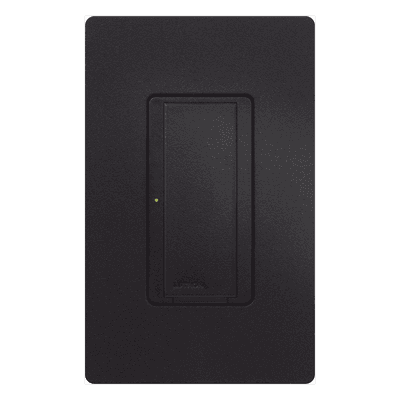 Switch de Pared Inteligente / 8 A Iluminación / 1/4 HP Motores / 120 V / Multilocación / RF 431-437 MHz / Midnight