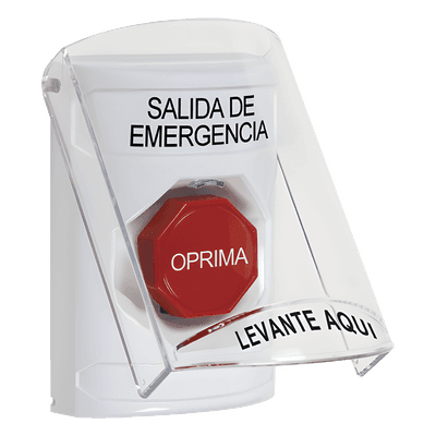 Botón de Emergencia / Cubierta de Policarbonato / Restablecimiento con Llave / LED Opcional / UL/cUL/ADA / -40 a 121°C (-40 a 249.8°F)