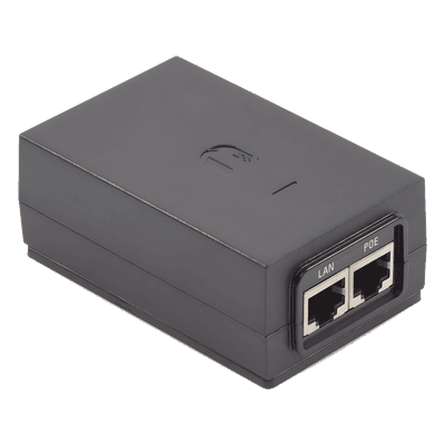 Adaptador PoE / 24 VDC / 1.0 A / Fast Ethernet 10/100 Mbps / 0 a 40 °C / 88x57x33 mm