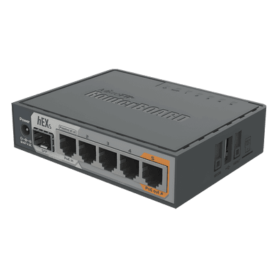 Router / Dual Core 880 MHz / 5x Gigabit / SFP 1.25 Gbps / PoE In/Out / 256 MB RAM