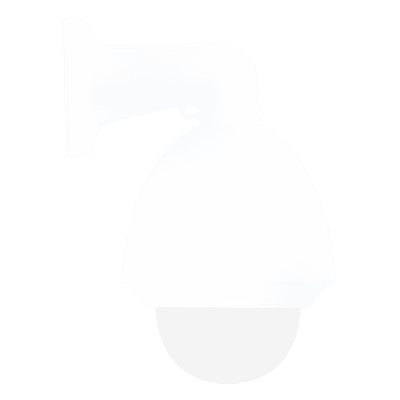 Burbuja Transparente para Domos de 4 " / Compatible con PTZ IP o TURBOHD / HIKVISION / epcom / Soporta IP66 / IK10