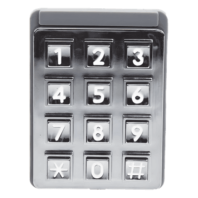 Teclado Numérico para Portero Telefónico / Compatible con Serie 1802 / Botones Grandes / UL 294 / CAN/ULC-S319-05