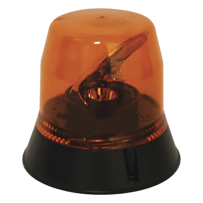 Baliza rotativa LED / Ámbar / SAE Clase I / Montaje permanente 3 tornillos / 12-24 VCC / -40°C a +70°C
