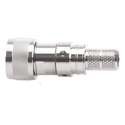 Conector UHF Macho / Plegable / Pin Cautivo / DC ~ 3 GHz / 50 Ω / Para RG-8, LMR400