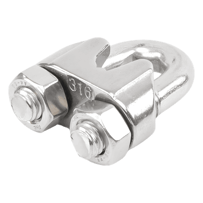 Tensor de acero forjado / Gancho-argolla / 3/8" x 6" / 320 kg / 11 5/16" cerrado / 31.60 x 2.00 x 1.00 cm