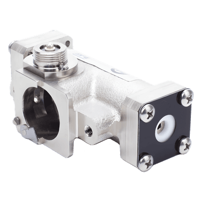 Ensamble de Sección de Línea / Diseño Thruline / Sin Conectores / Para Wattmetro Modelo 43 / RF de Alta Potencia
