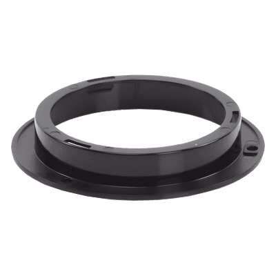 Brida de Montaje para Plafón / Policarbonato Resistente UV e Impactos / Compatible ED3040 y ED3060 / Acabado Negro Mate / Uso Industrial