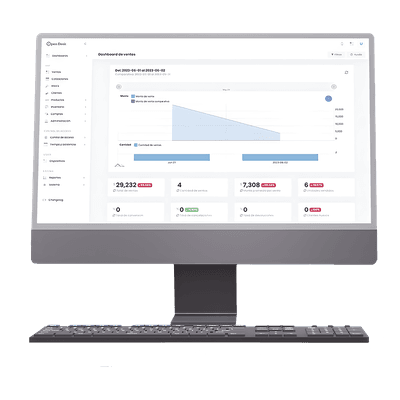 Software ERP en la Nube / Facturación CFDI 4.0 Ilimitada / Control de Inventarios / Importación Masiva / Punto de Venta / Suscripción Mensual