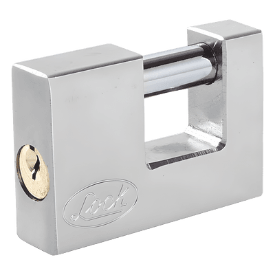 Candado de Seguridad para Cortina Metálica / Grillete 13 mm / Cuerpo 20 mm / Nivel de Seguridad 6 / 5 Pernos / Llave Estándar