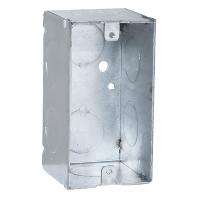 Caja de Conexión Soldada / 4 x 2 in / 8 Entradas 3/4 in / Resistente al Fuego 2 Horas / Profundidad 2.125 in (53.97 mm) / Capacidad 16.5 in³ (270.38 cm³)