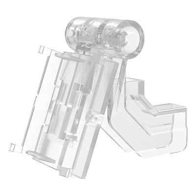 Gancho en T para Etiqueta Electrónica / Ángulo Ajustable / Poste 6-8 mm / Compatible 2.13" - 2.66" - 2.9"