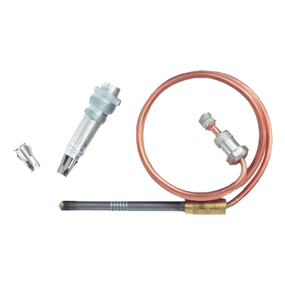 Termopar para Piloto Permanente / Salida 30 mV / Cable 1.2 m (3.9 ft) / Unión Caliente 760 °C / Conector 11/32"