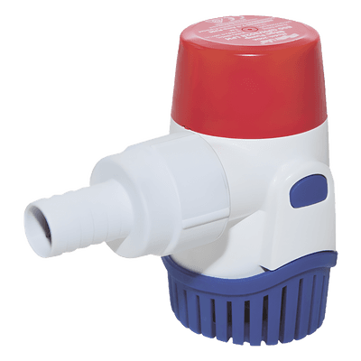 Bomba sumergible de achique / 800 GPH / 24 VCD / Acero inoxidable / Grado marino