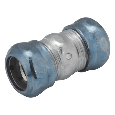 Conector de Compresión Hermético / Acero Galvanizado / Pared Delgada 1 1/2 in / Locaciones Húmedas / 2.31 in (58.67 mm) Alto
