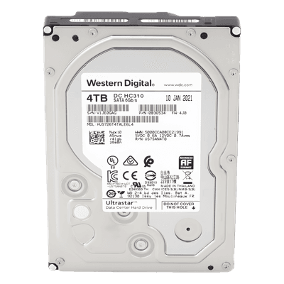 Disco Duro Enterprise 3.5" 4 TB / Hikvision / 7200 RPM / SATA / Alto Rendimiento / Recomendado para NVRs HIKVISION