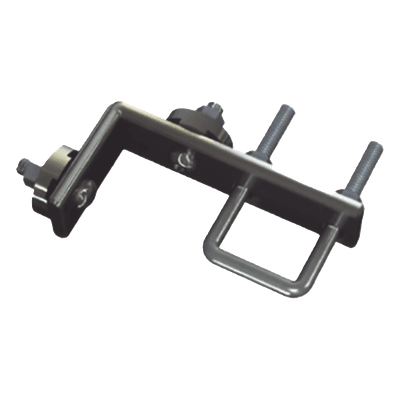 Conector para Piso Falso / Sección Cuadrada / Solera de Cobre Estañado 1" x 1/4" / Tornillería de Acero Inoxidable / Diseño Modular