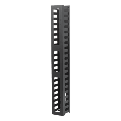 Organizador de Cable Vertical / 21U / Acero / 260 Cables CAT5E / 225 Cables CAT6 / 50% Espacio Ventilación