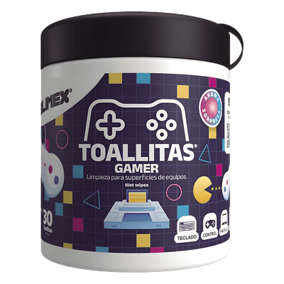 Toallitas Gamers, Excelente Opción Para Gamers Que Buscan Mantener Sus Consolas y Accesorios en Perfecto Estado, Libres de Suciedad y Protegidos Contra Bacterias