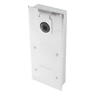 Cierrapuertas de Piso / Puertas Doble Acción hasta 120 kg / Apertura 130° / Cierre Hidráulico Ajustable / Caja 40 mm / Certificado EN 1154