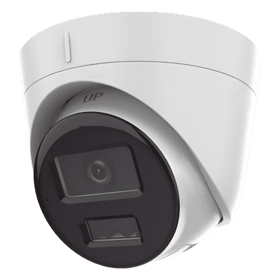[SIN MARCA O LOGO][Dual Light] Turret IP 4 Megapixel / Lente 2.8 mm / 30 mts IR + 30 mts Luz Blanca / Micrófono Integrado / ACUSENSE Lite / Exterior IP67 / H.265 / PoE / ONVIF / Micro SD