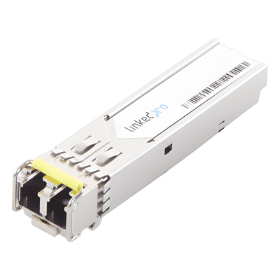 Transceptor Óptico SFP / 1.25 Gbps / Monomodo 1310 nm / Alcance 20 km (65,616 ft) / LC/UPC Dúplex / DDM