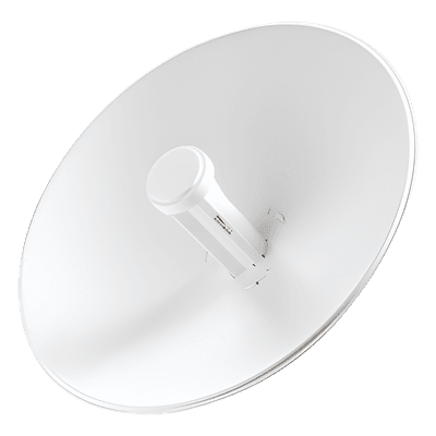 Radio puente inalámbrico / 5 GHz / 150 Mbps / Antena plato 22 dBi / 10.7 x 10.7 x 10.1 pulgadas / PoE 24V