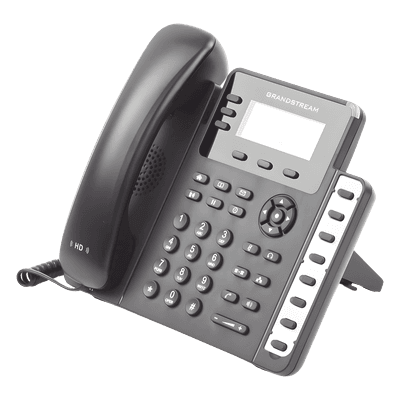 Teléfono IP / 3 Líneas SIP / Conferencia 4 Vías / 8 Teclas BLF / Pantalla LCD 132x64 / PoE / Dual Gigabit