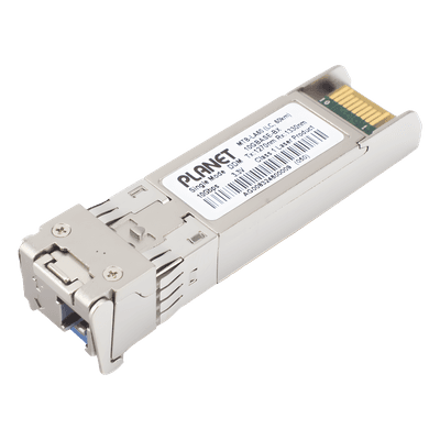 Transceptor WDM mini-GBIC SFP+ 10G / LC / Mono Modo 60 km (197 pies) / TX 1270nm RX 1330nm
